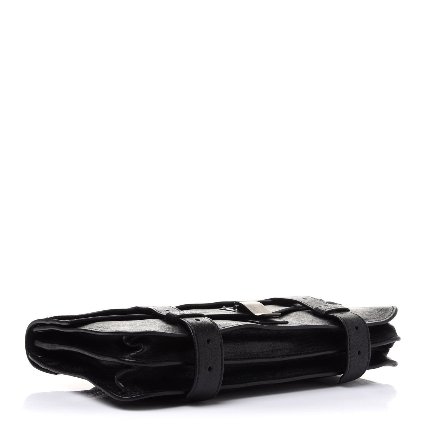 Lambskin PS1 Pochette Clutch Black