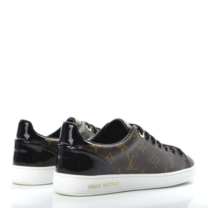 Louis Vuitton Patent Monogram Frontrow Sneakers 38 4 of 10