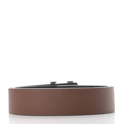 Louis Vuitton Calfskin 40mm LV Pyramide Reversible Belt 90 36 Black 2 of 6