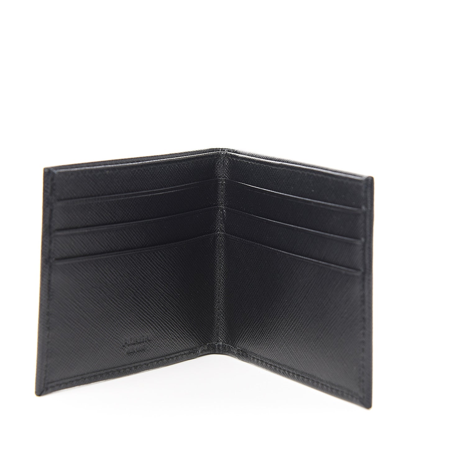 Saffiano Bi-Fold Wallet Black