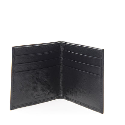 Prada Saffiano Bi-Fold Wallet Black 4 of 6