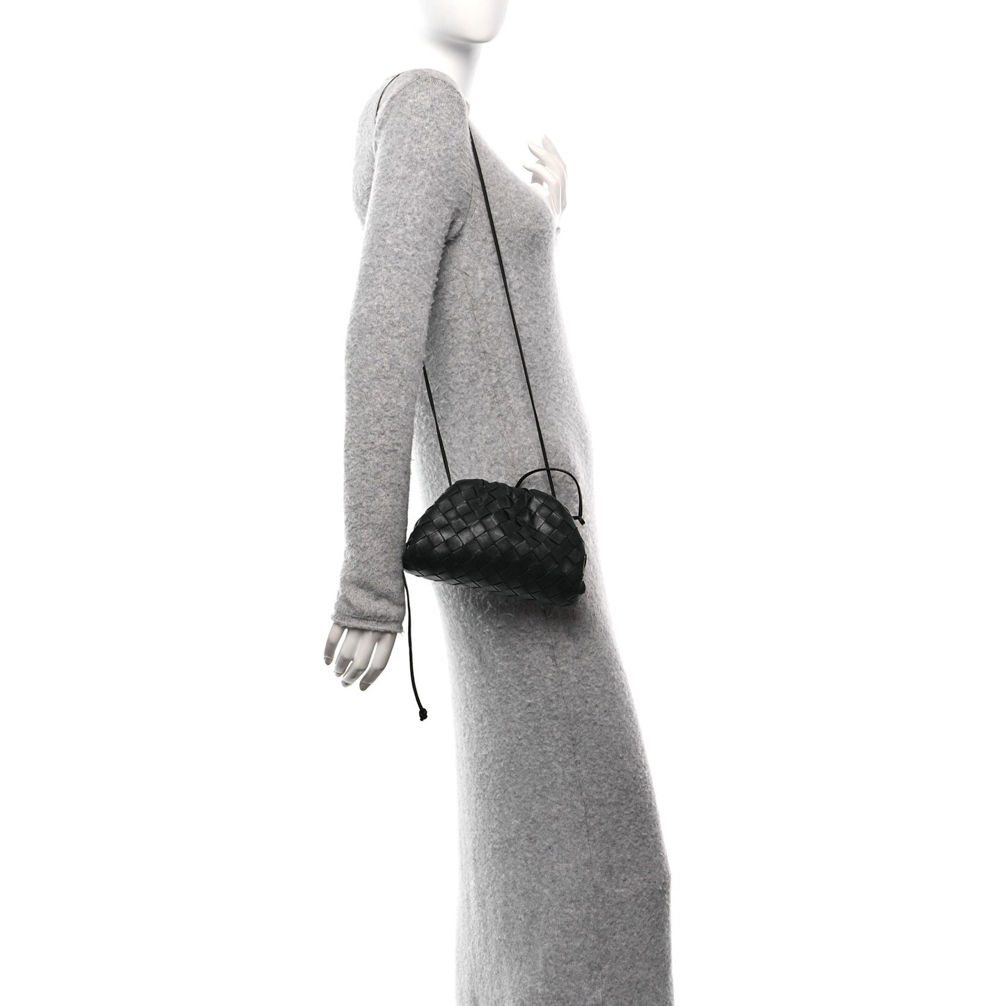 Nappa Intrecciato The Mini Pouch Black