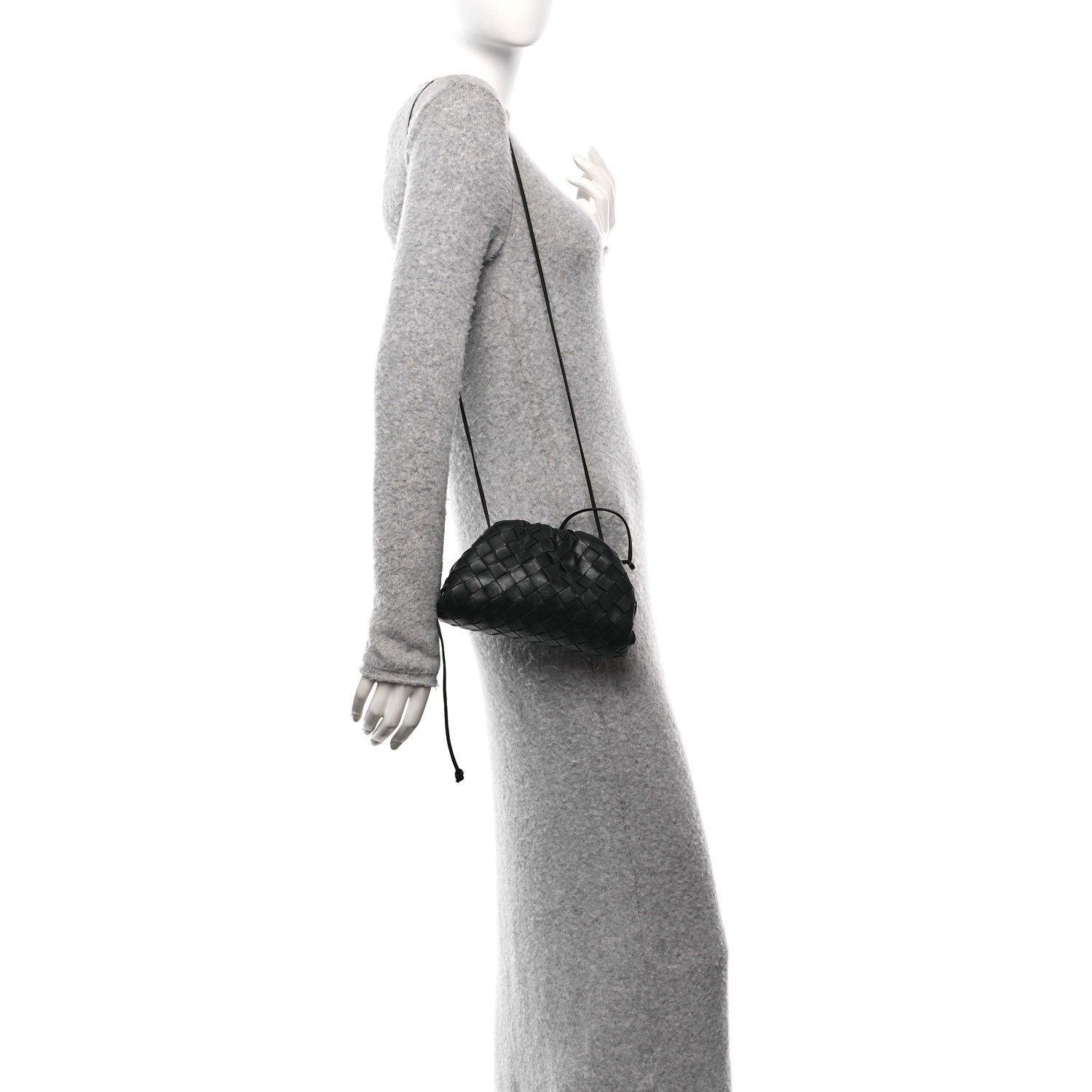 Bottega Veneta Nappa Intrecciato The Mini Pouch Black 2 of 13