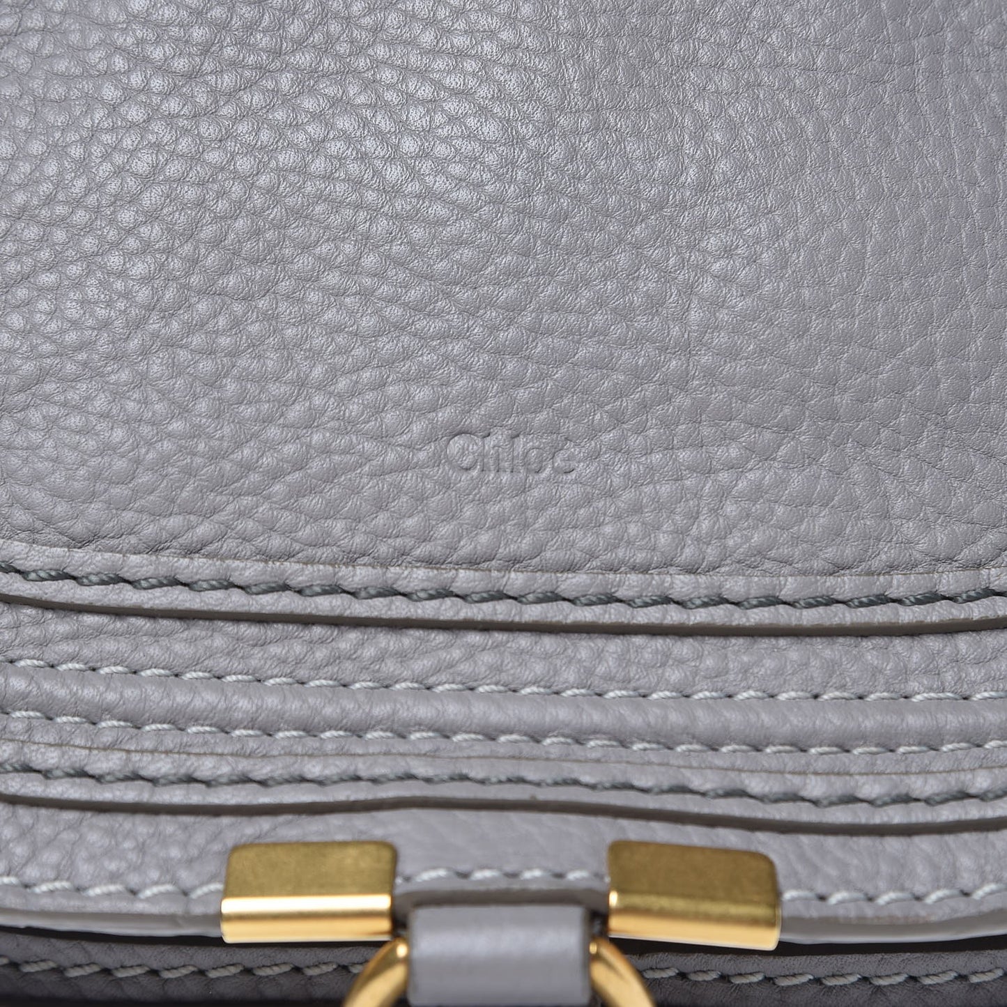 Calfskin Mini Marcie Satchel Cashmere Grey
