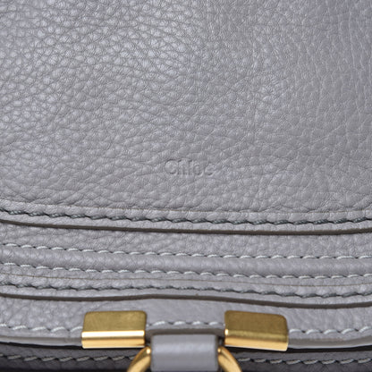 Chloe Calfskin Mini Marcie Satchel Cashmere Grey 7 of 8