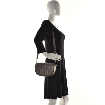Saint Laurent Calfskin Y Quilted Small Joan Satchel Warm Taupe 3 of 11
