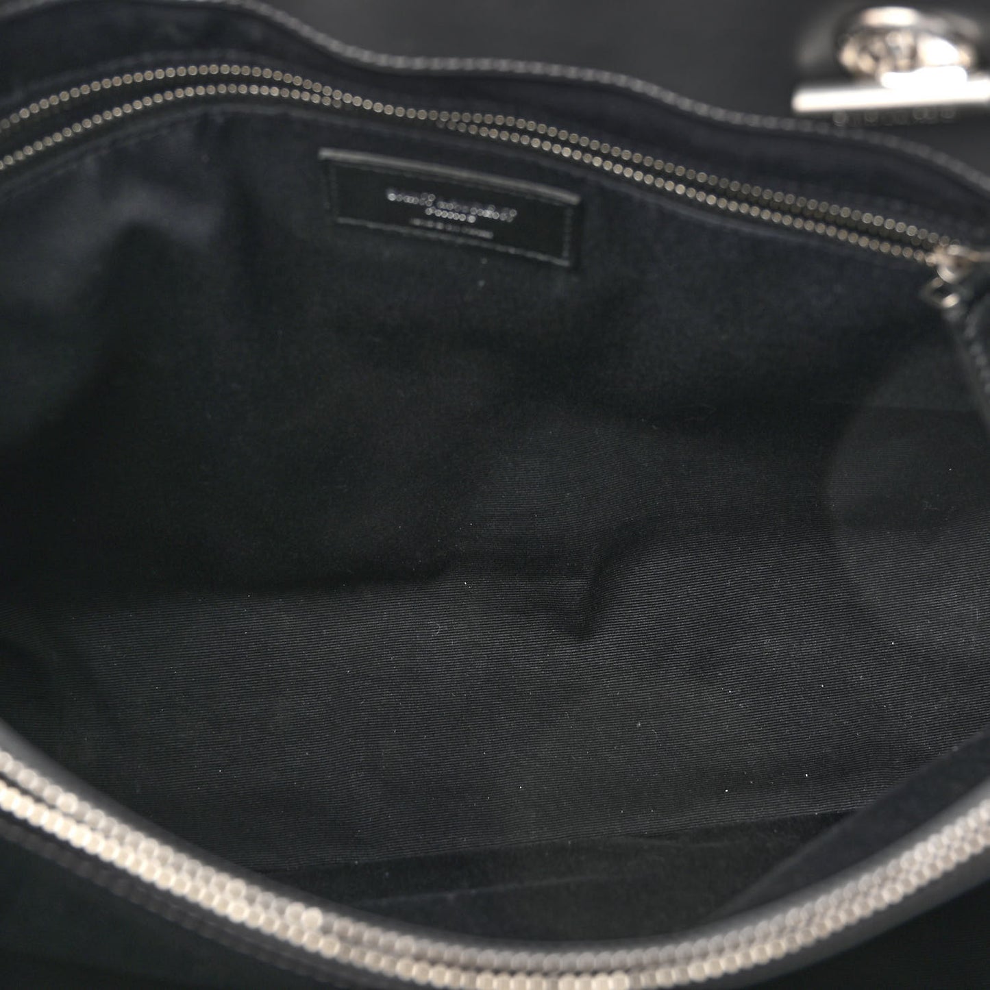 Calfskin Y Quilted Monogram Large Loulou Shopper Storm
