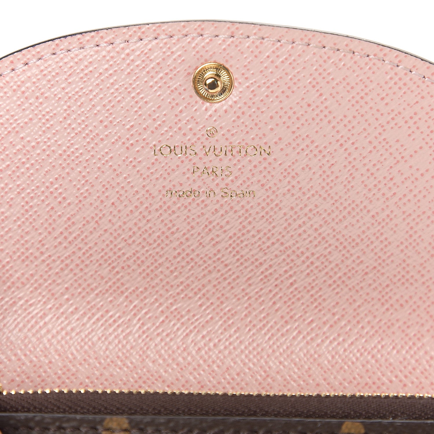Louis Vuitton Monogram Rosalie Coin Purse Rose Ballerine 5 of 5