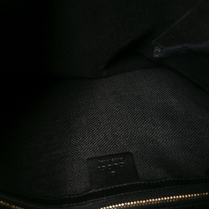Gucci Calfsking Lace Large Jackie O Bouvier Hobo Black 5 of 11