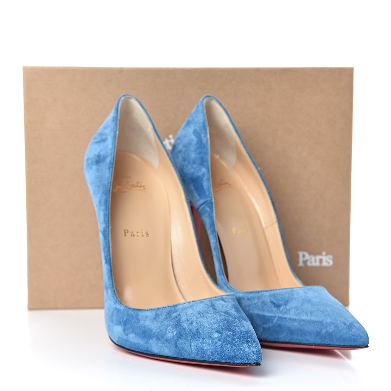 Christian Louboutin Veau Velours So Kate 120 Pumps 40 Positano 9 of 9