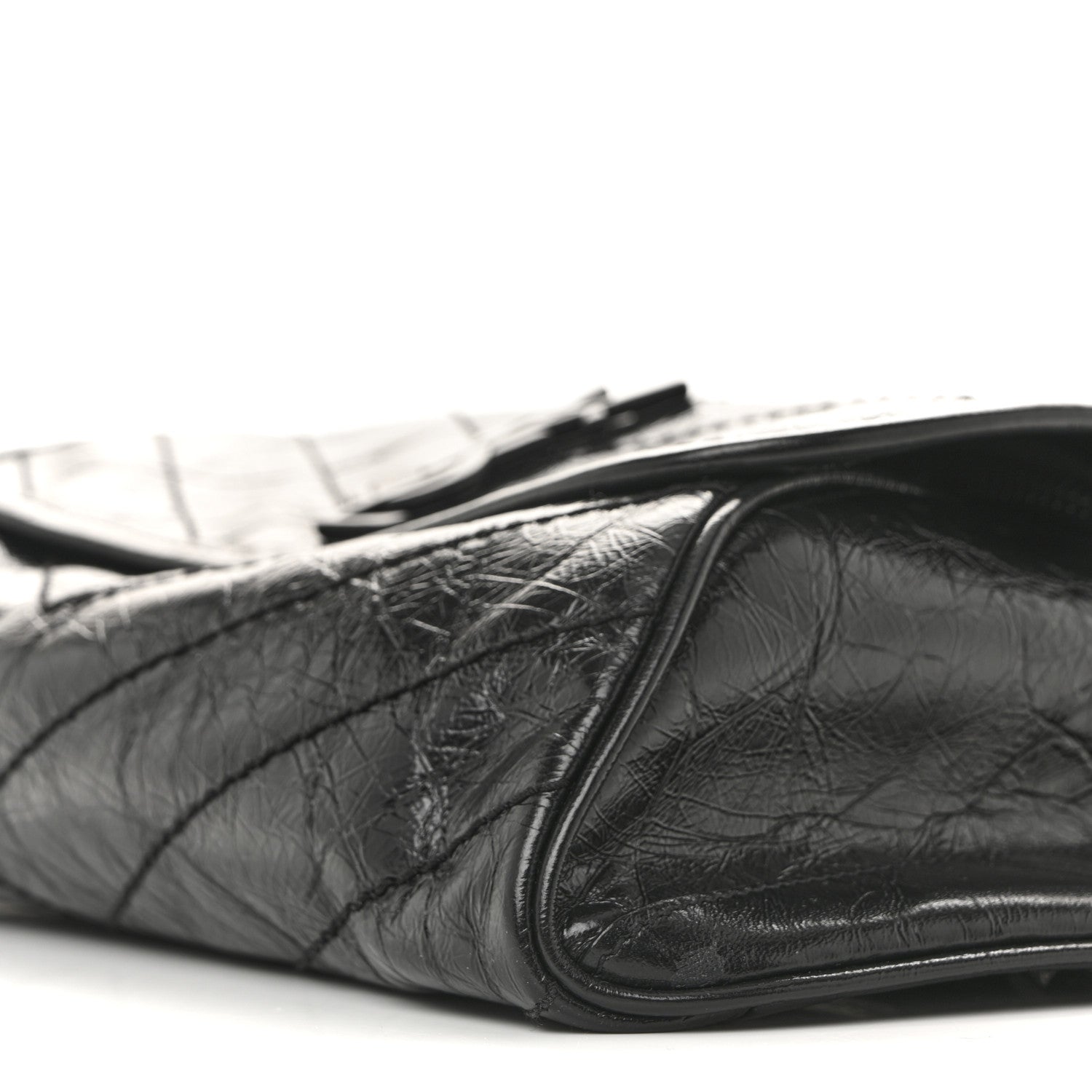 Saint Laurent Crinkled Calfskin Matelasse Monogram Niki Body Bag Black 10 of 12