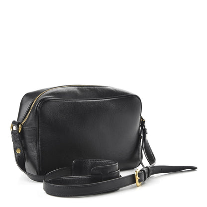 Prada Glace Calf Logo Crossbody Black 3 of 9