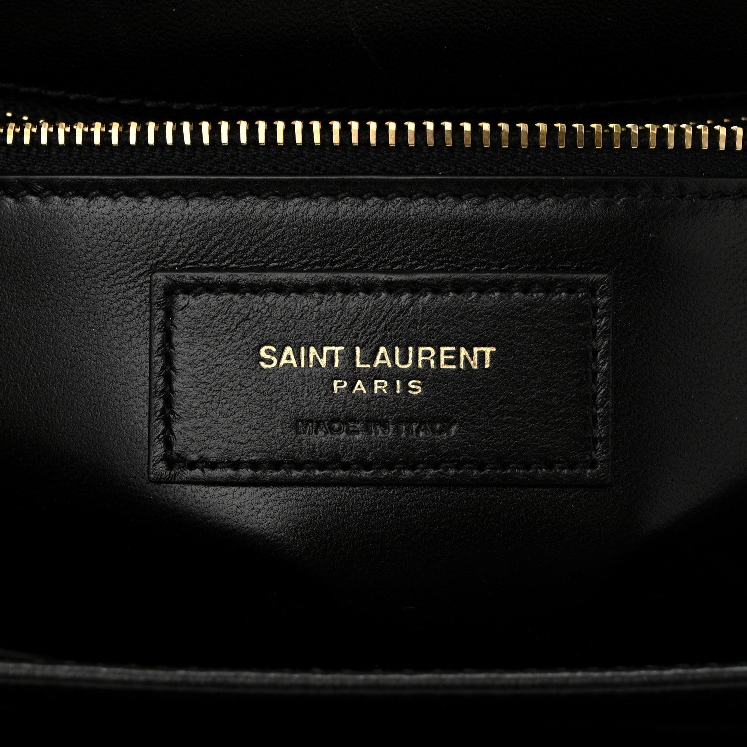 Saint Laurent Lambskin Carre Quilted Le Maillon Satchel Black 6 of 12