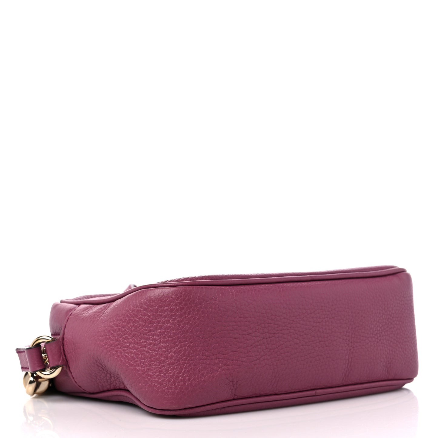 Pebbled Calfskin Small Soho Disco Bag Peonia Flower