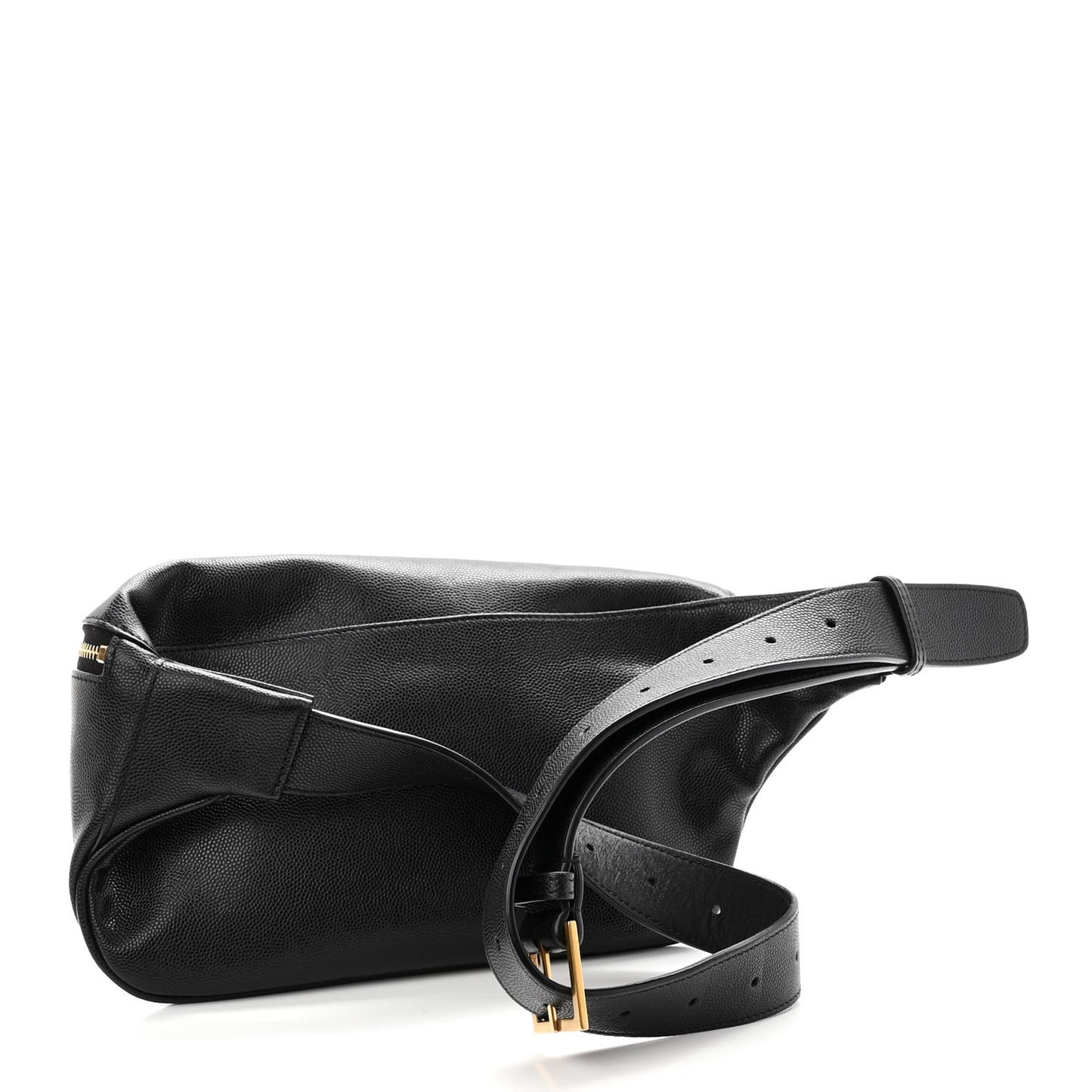 Grain De Poudre Monogram Belt Bag Black