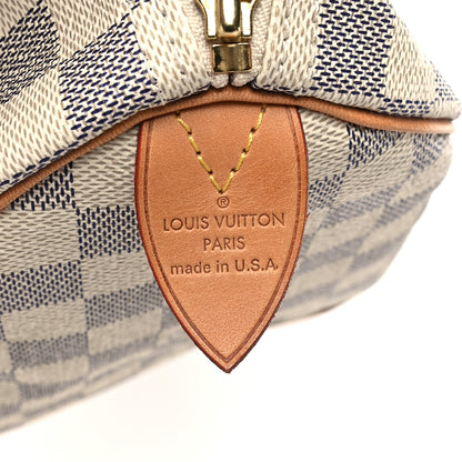 Louis Vuitton Damier Azur Speedy 25 6 of 8