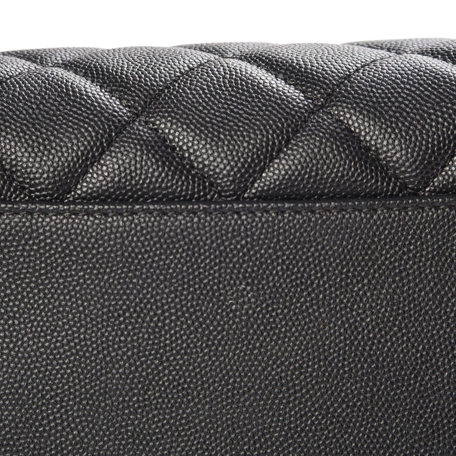Chanel Caviar Quilted Medium CC Bucket Bag Black 9 of 10