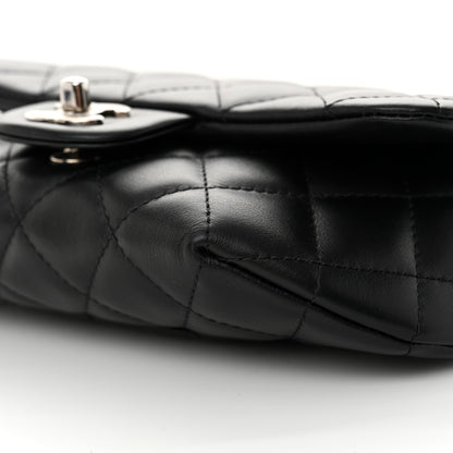 Chanel Calfskin Quilted CC Uniform Flap Belt Bag Black 11 of 11