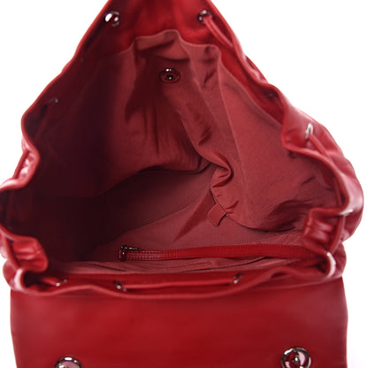 Chanel Lambskin Quilted Large Urban Spirit Backpack Red 5 of 9
