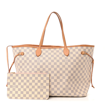 Louis Vuitton Damier Azur Neo Neverfull GM Rose Ballerine 1 of 19