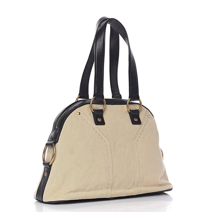 Saint Laurent Linen Medium Muse 3 of 13