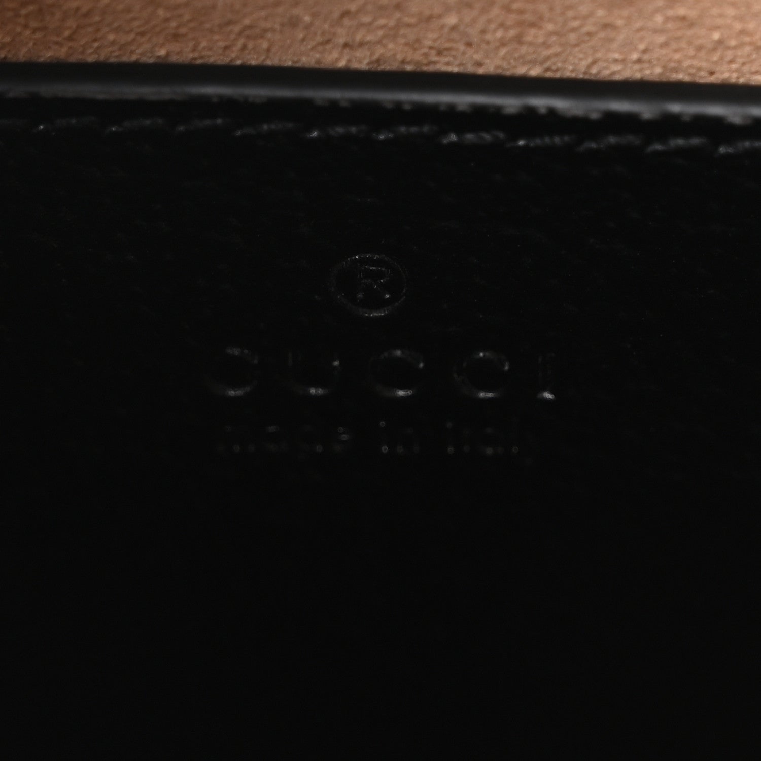 Gucci Textured Dollar Calfskin Web Small Diana Tote Bag Black Dusty Grey 6 of 11