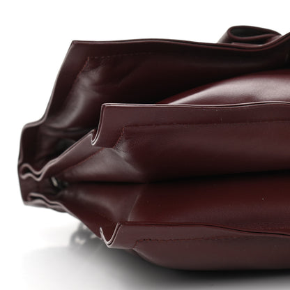 Salvatore Ferragamo Calfskin Small Viva Bow Shoulder Bag Burgundy 9 of 10