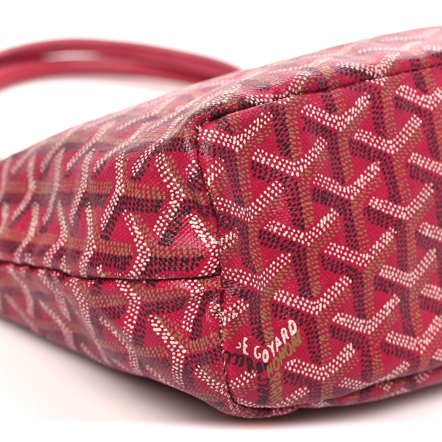 Goyard Goyardine Reversible Mini Anjou Red 9 of 13
