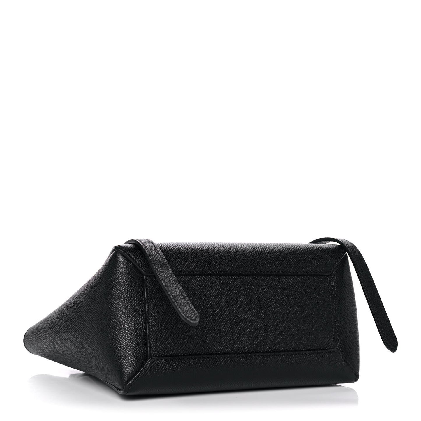 Grained Calfskin Nano Belt Bag Black