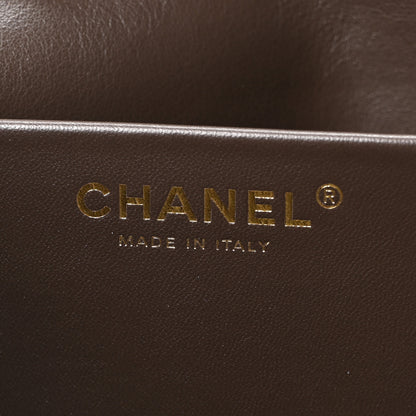 Chanel Suede Calfskin Small Souplissimo Maxi Flap Dark Brown 6 of 11
