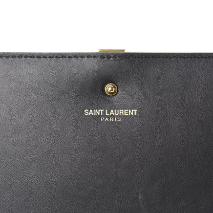 Saint Laurent Calfskin Classic Y Ligne Chain Wallet Black 9 of 11