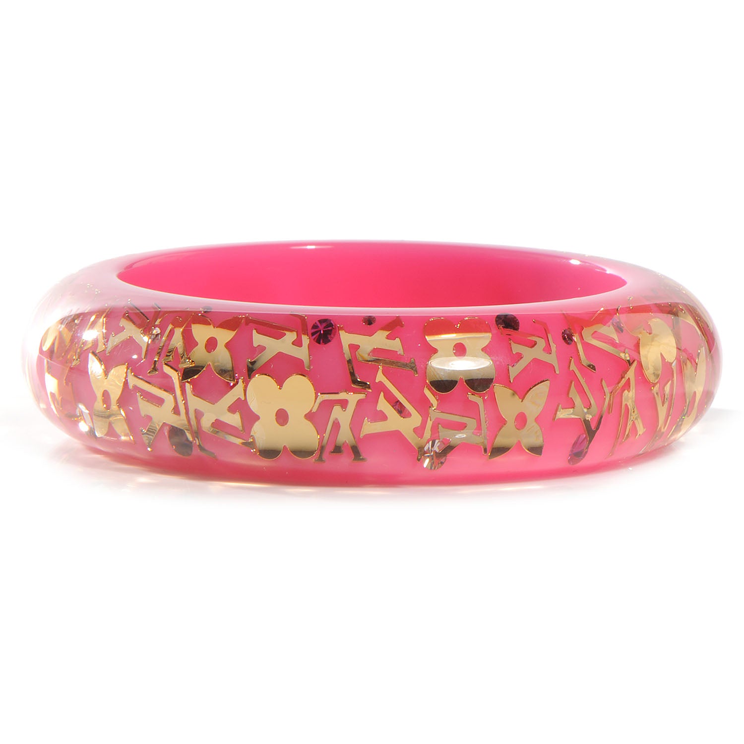 Louis Vuitton Inclusion Bracelet GM size Medium Rose Pop 3 of 4
