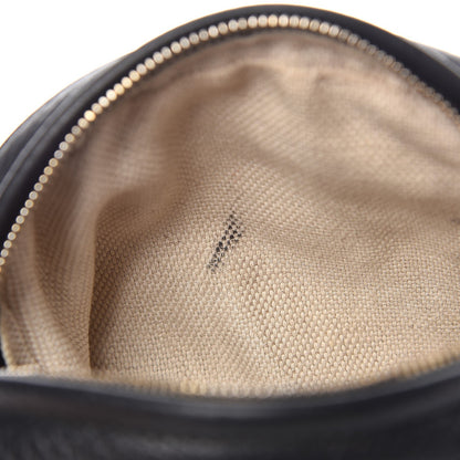 Gucci Pebbled Calfskin Mini Soho Chain Bag Black 8 of 8
