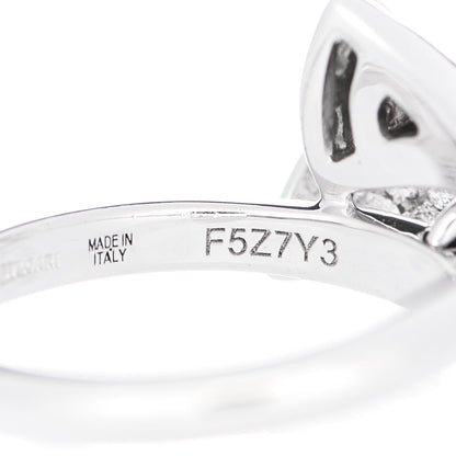 Bulgari 18K White Gold Diamond Divas' Dream Ring 48 4.5 4 of 6