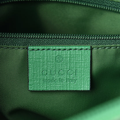Gucci GG Supreme Monogram Children's Crests Backpack Green 6 of 12