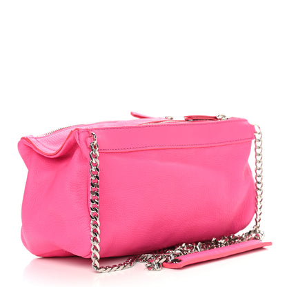 Givenchy Sugar Goatskin Mini Chain Pandora Hot Pink 3 of 10
