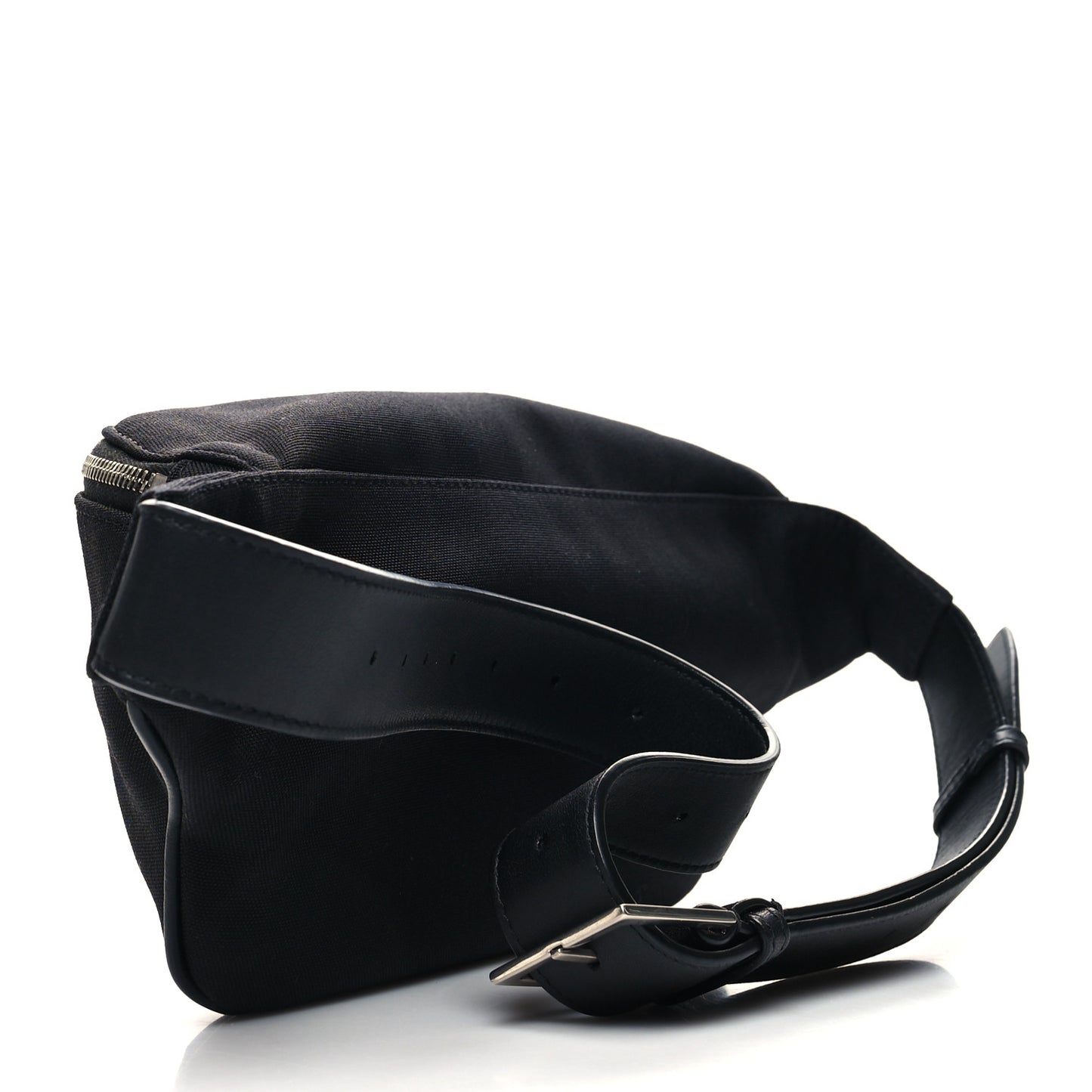 Canvas Monogram Belt Bag Black