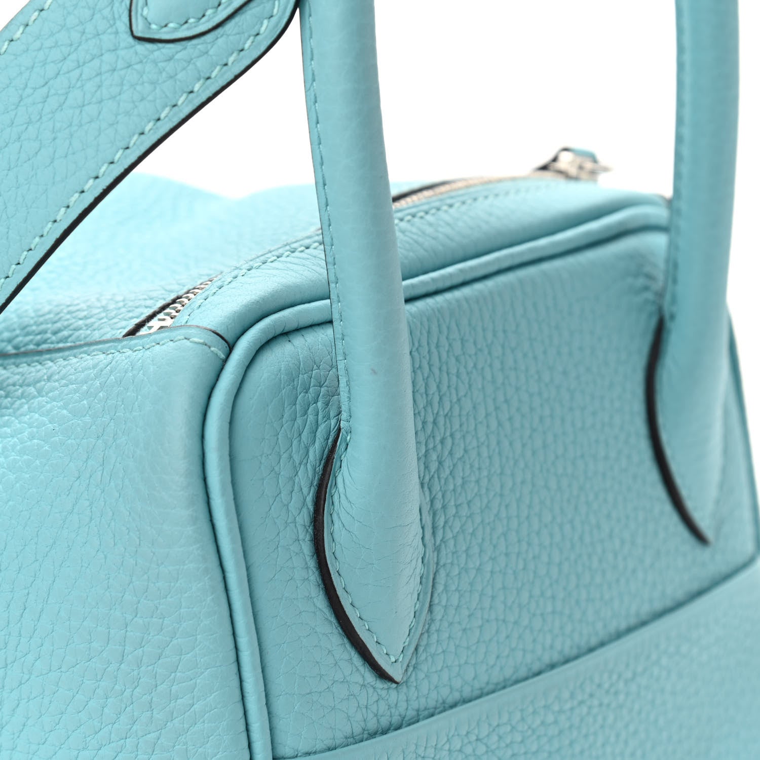 Hermes Taurillon Clemence Lindy 26 Bleu Atoll 12 of 12