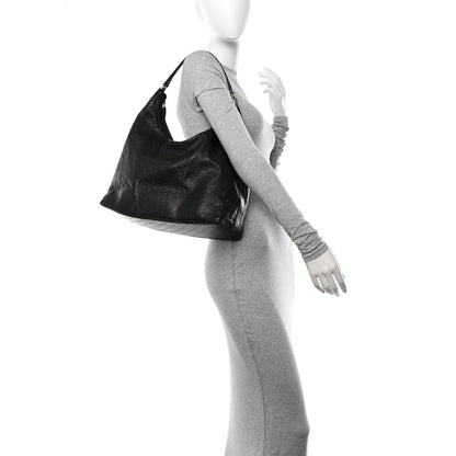 Gucci Guccissima Large Hobo Black 2 of 15