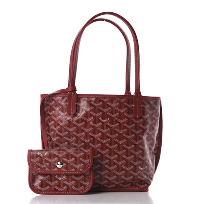 Goyard Goyardine Reversible Mini Anjou Red 9 of 11