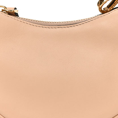 Fendi Vitello Grace Matte Nano Fendigraphy Hobo Charm Light Rose 7 of 9