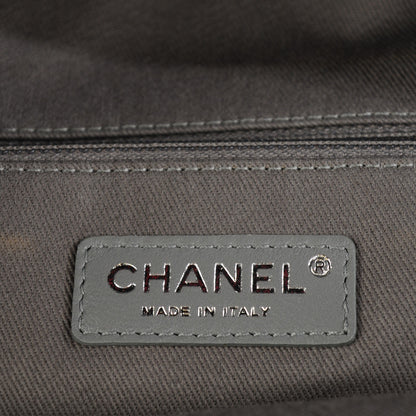 Chanel Graffiti Printed Canvas Medium Backpack Grey 6 of 7