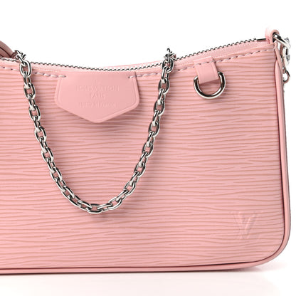 Louis Vuitton Epi Easy Pouch On Strap Rose Ballerine 9 of 10