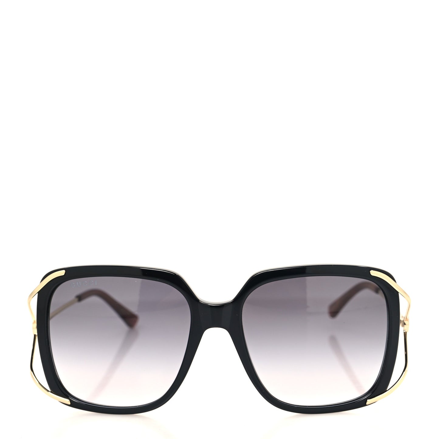 Acetate Butterfly Sunglasses GG0647S Black White