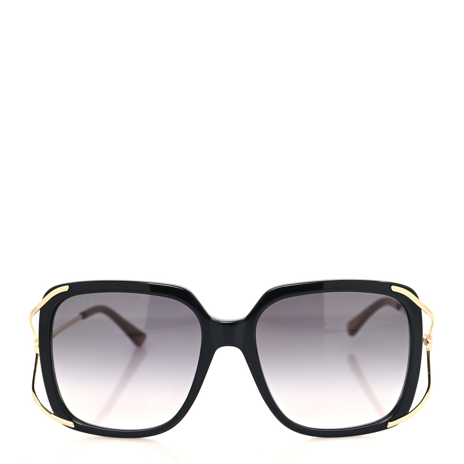 Gucci Acetate Butterfly Sunglasses GG0647S Black White 2 of 8