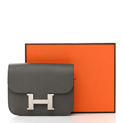 Hermes Epsom Constance Slim Wallet Graphite 9 of 9