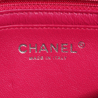 Chanel Patent Quilted Mini Rectangular Flap Fuchsia 6 of 8