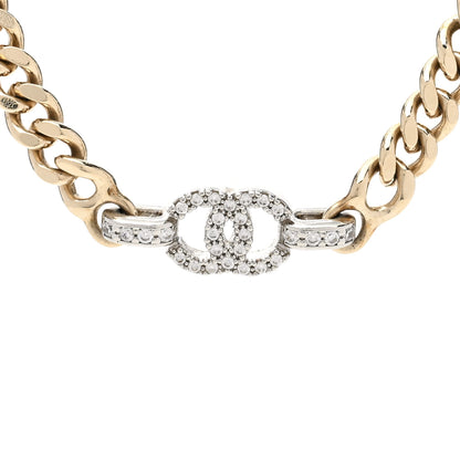 Chanel Metal CC Short Necklace Gold 4 of 6
