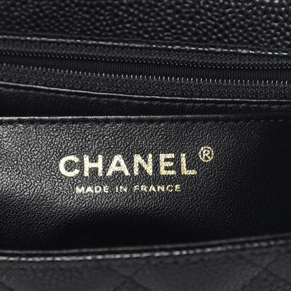 Chanel Caviar Quilted Mini Square Flap Black 6 of 11