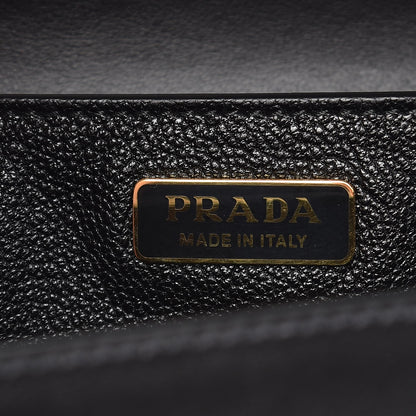 Prada City Calf Saffiano Cahier Bag Nero Black 6 of 6